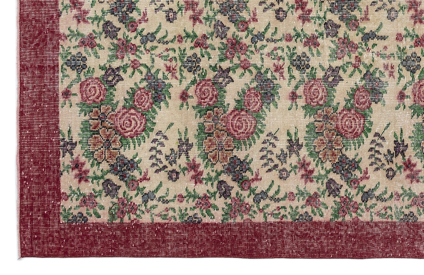 Lovuix - Vintage Floral Rug - 7'6 X 10'10