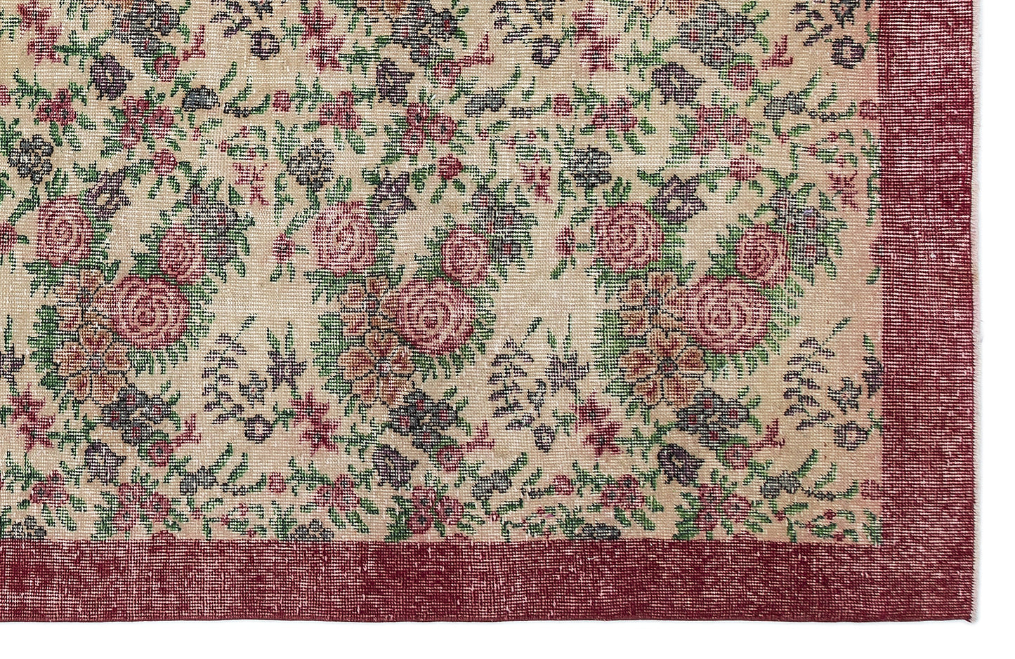 Lovuix - Vintage Floral Rug - 7'6 X 10'10