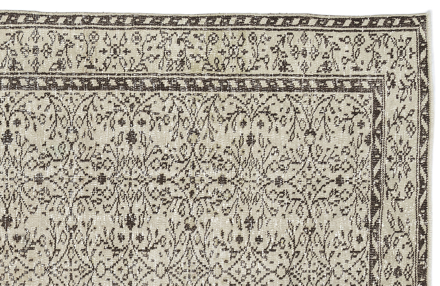 Heukita - Vintage Floral Rug - 5'4 X 9'1