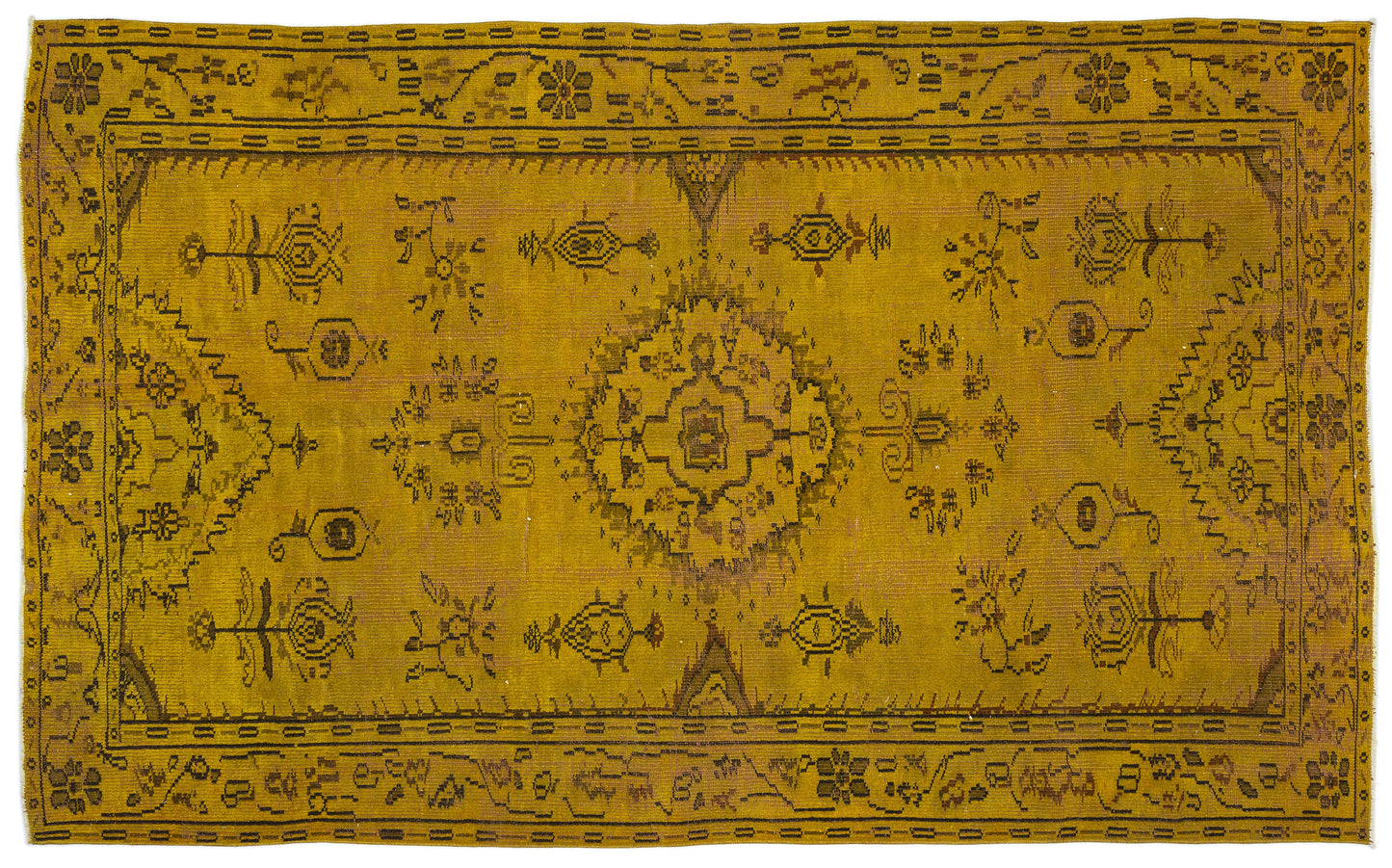 Zeama - Vintage Medallion Rug - 6'1 X 9'9