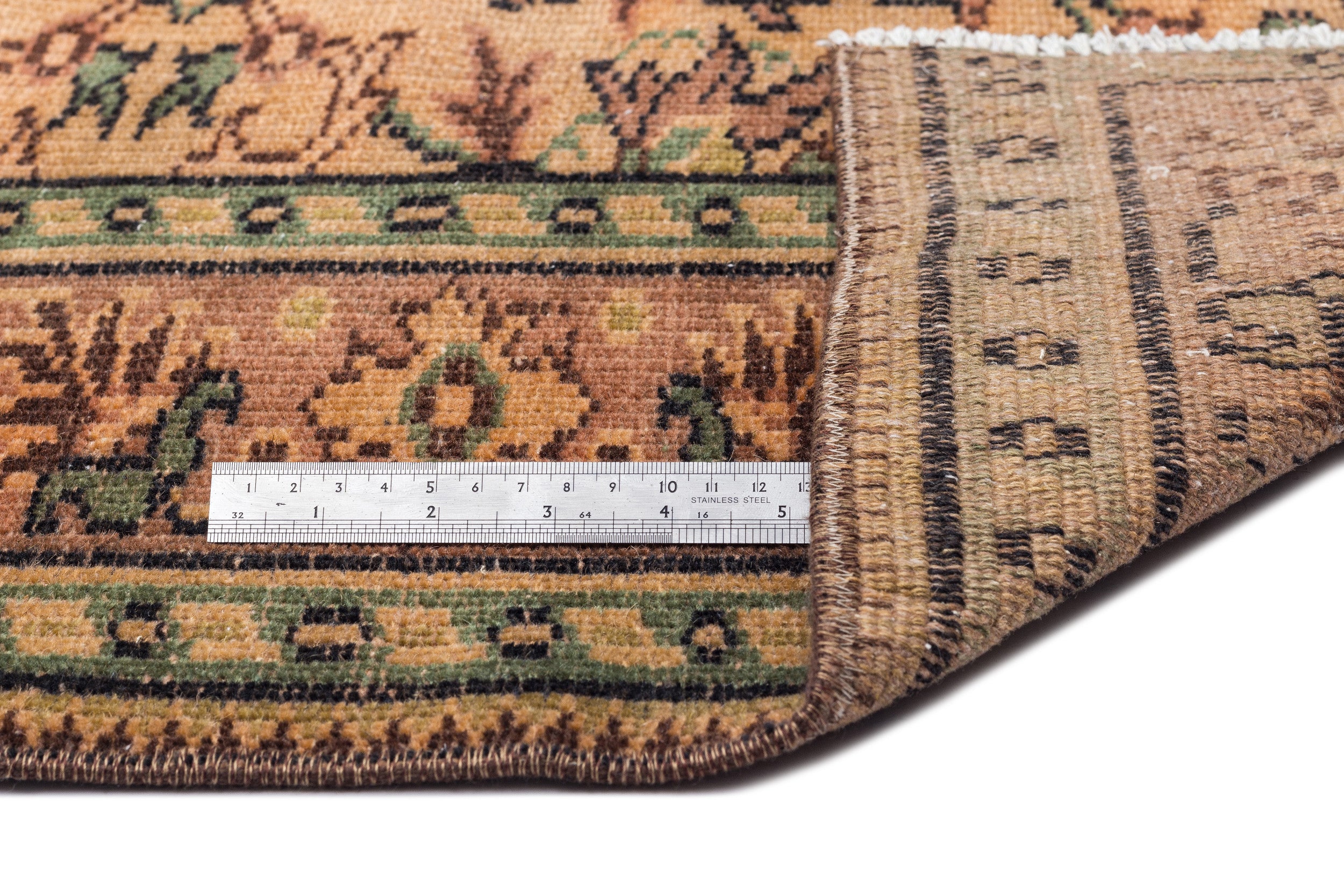 Tegava - Vintage Floral Rug - 6'2 X 8'8