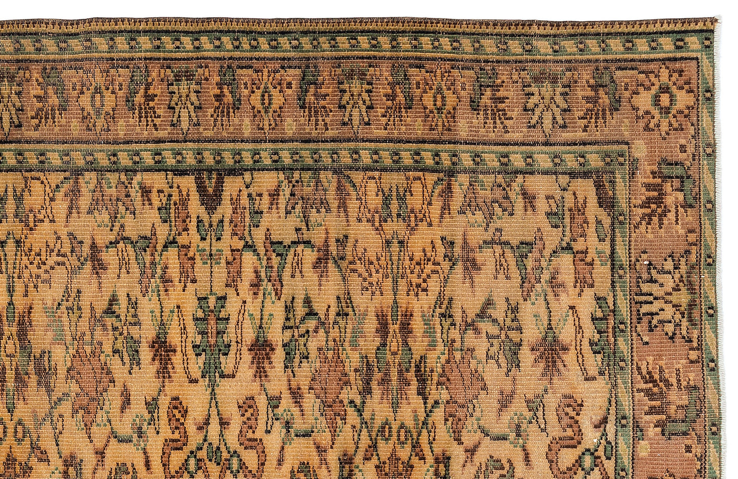 Tegava - Vintage Floral Rug - 6'2 X 8'8