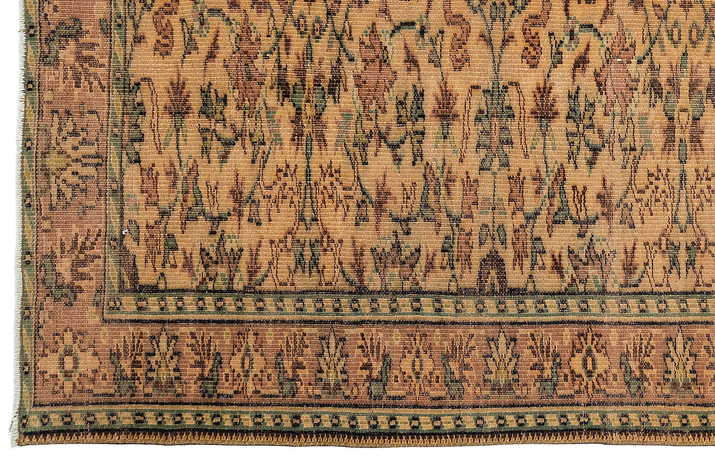 Tegava - Vintage Floral Rug - 6'2 X 8'8