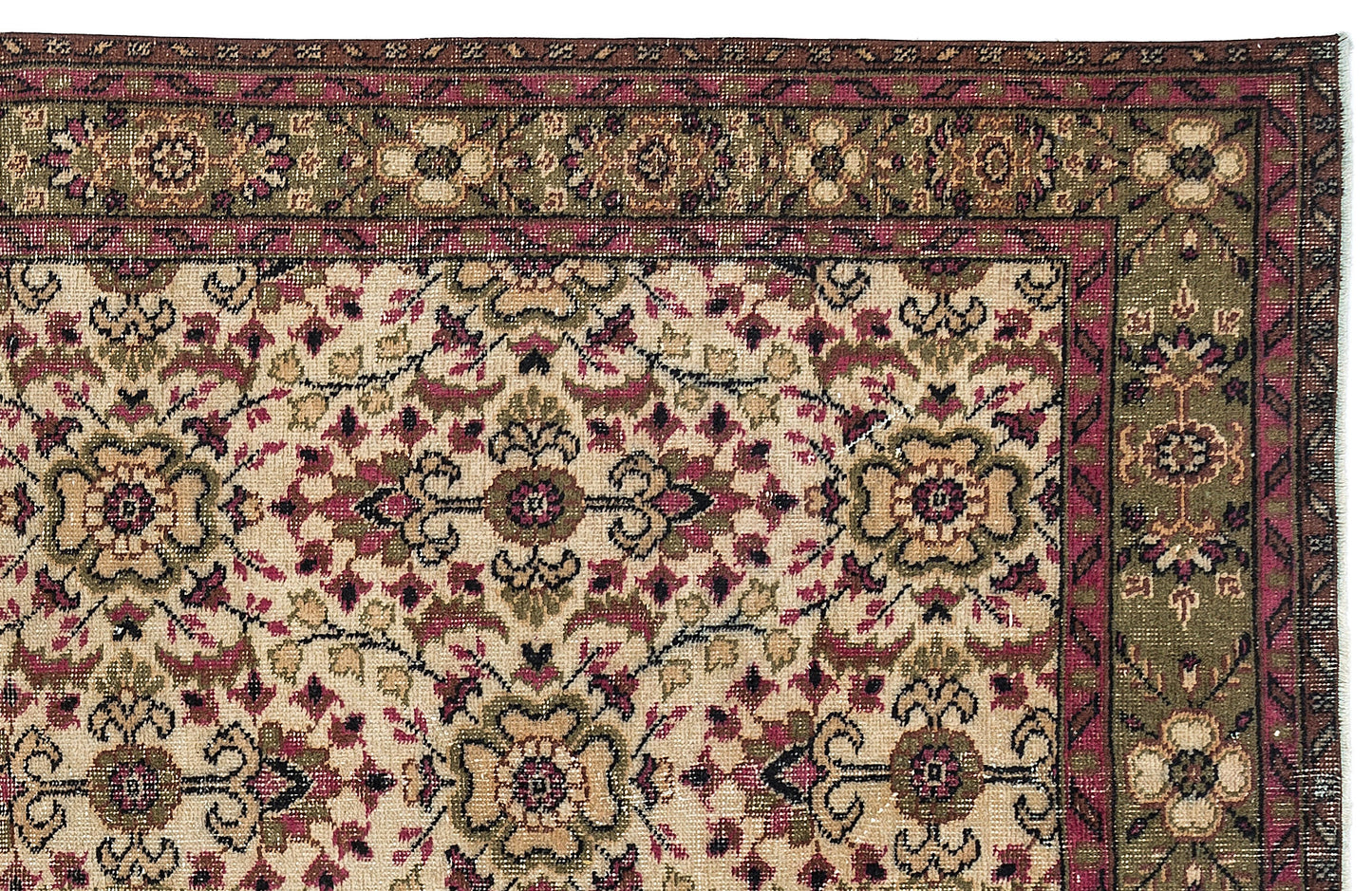 Doloan - Vintage Floral Rug - 5'2 X 8'11