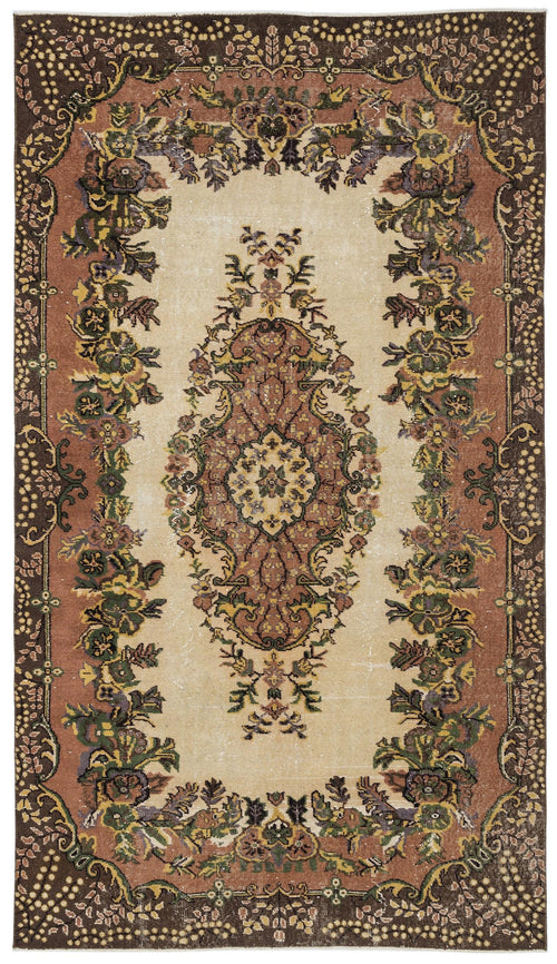 Load image 1 in gallery view. Makara - Vintage Medallion Rug - 5'9 X 10'1