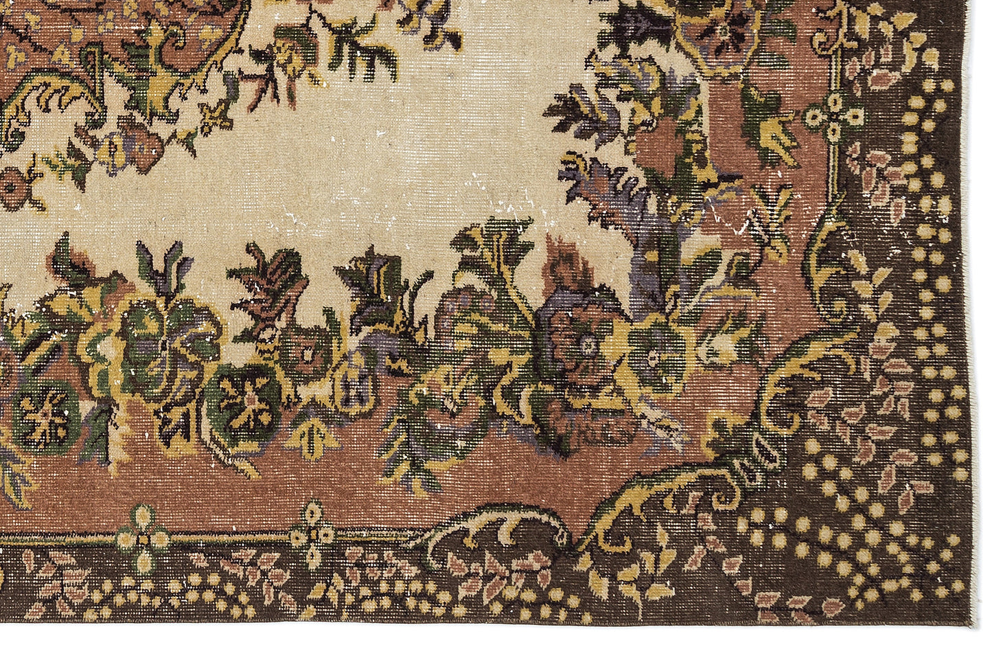 Makara - Vintage Medallion Rug - 5'9 X 10'1