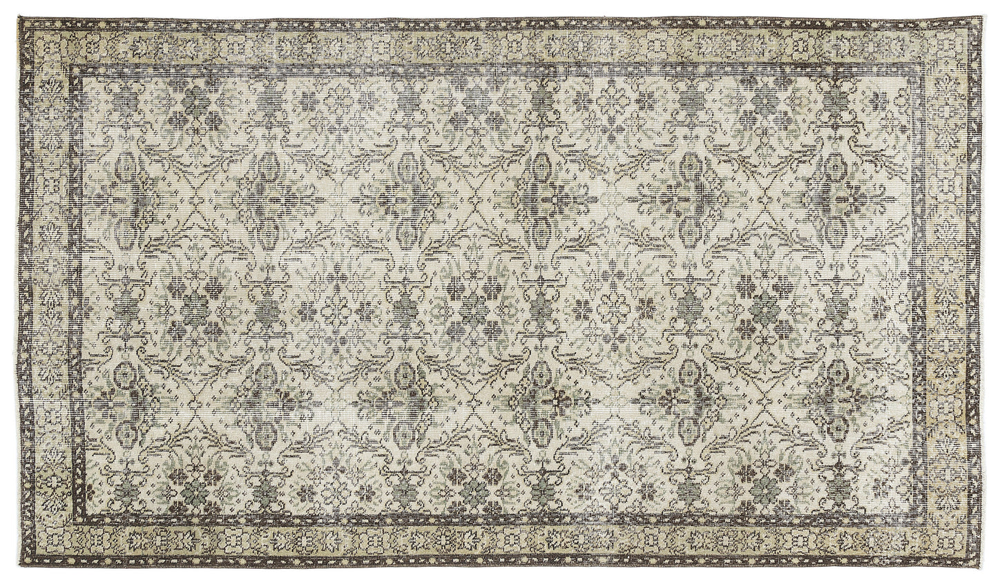 Hiokeos - Vintage Floral Rug - 4'9 X 8'0