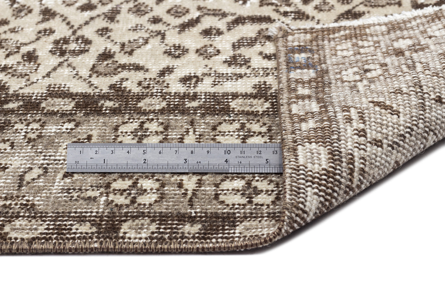 Grusita - Vintage Floral Rug - 5'5 X 9'1