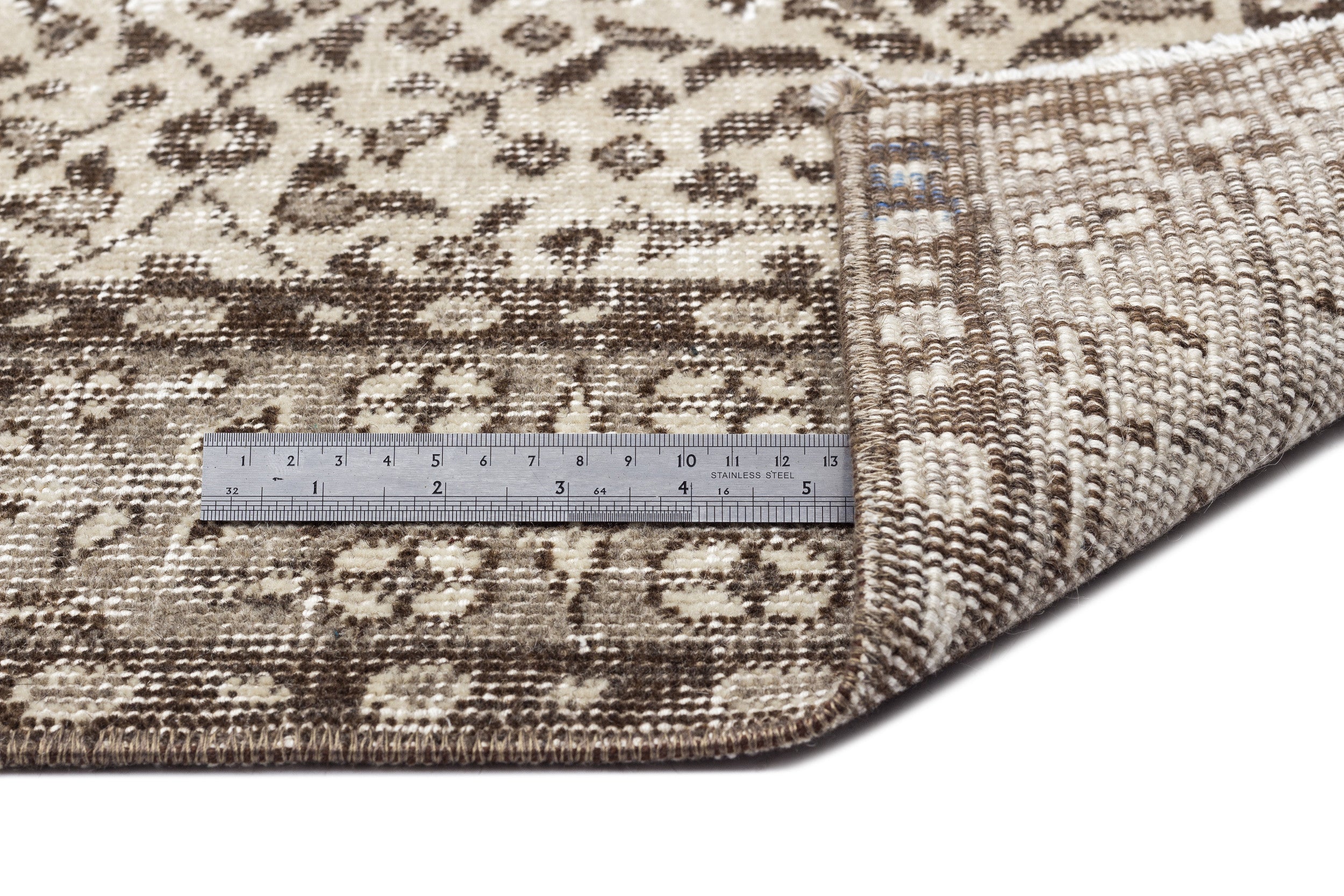 Grusita - Vintage Floral Rug - 5'5 X 9'1