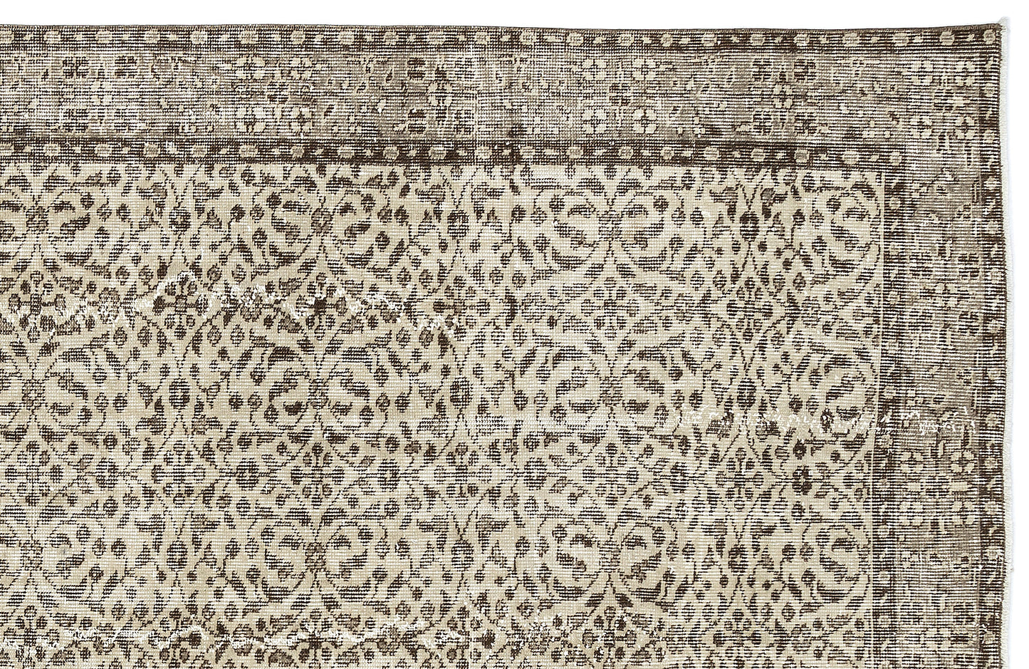 Grusita - Vintage Floral Rug - 5'5 X 9'1