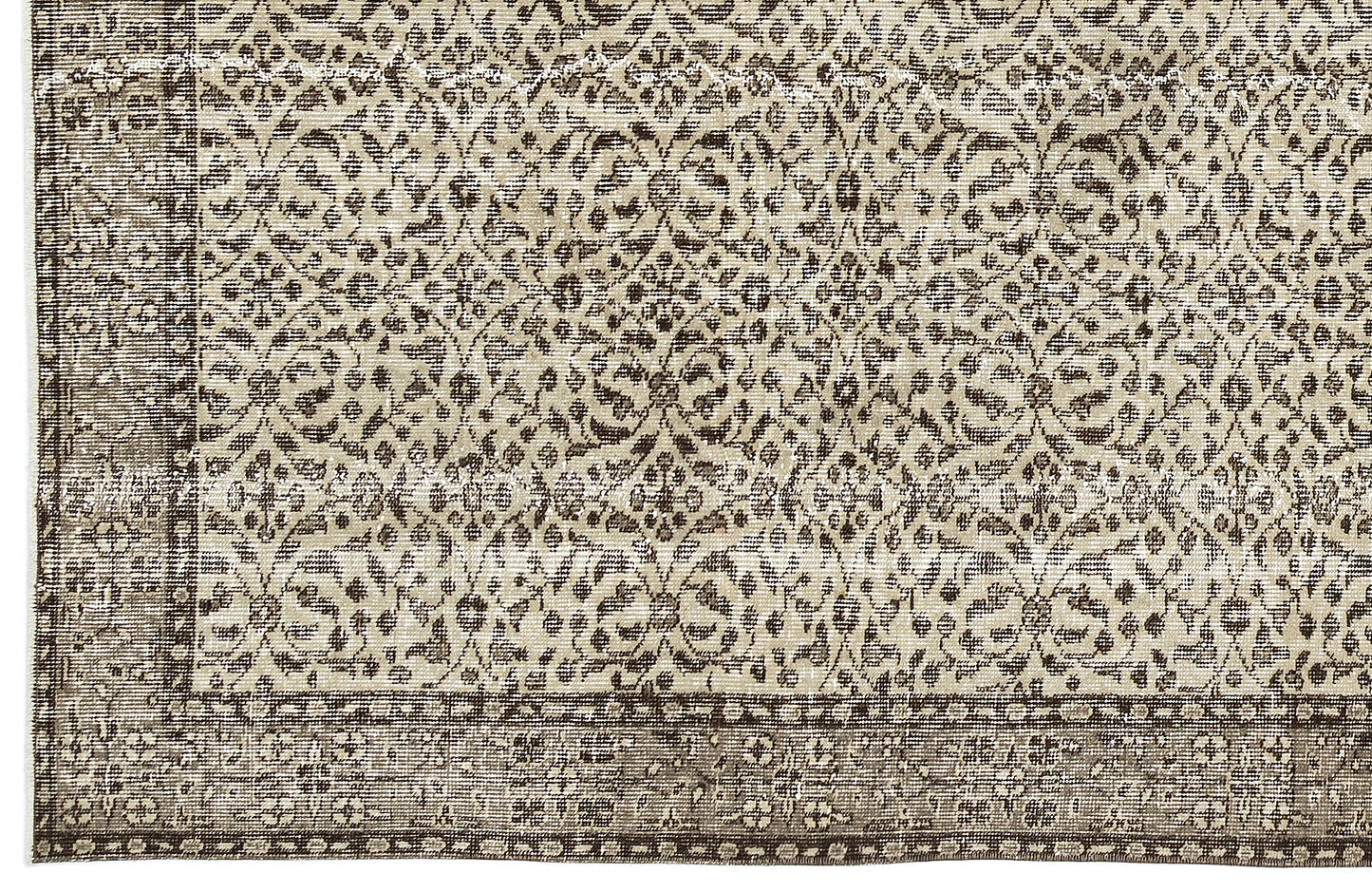 Grusita - Vintage Floral Rug - 5'5 X 9'1