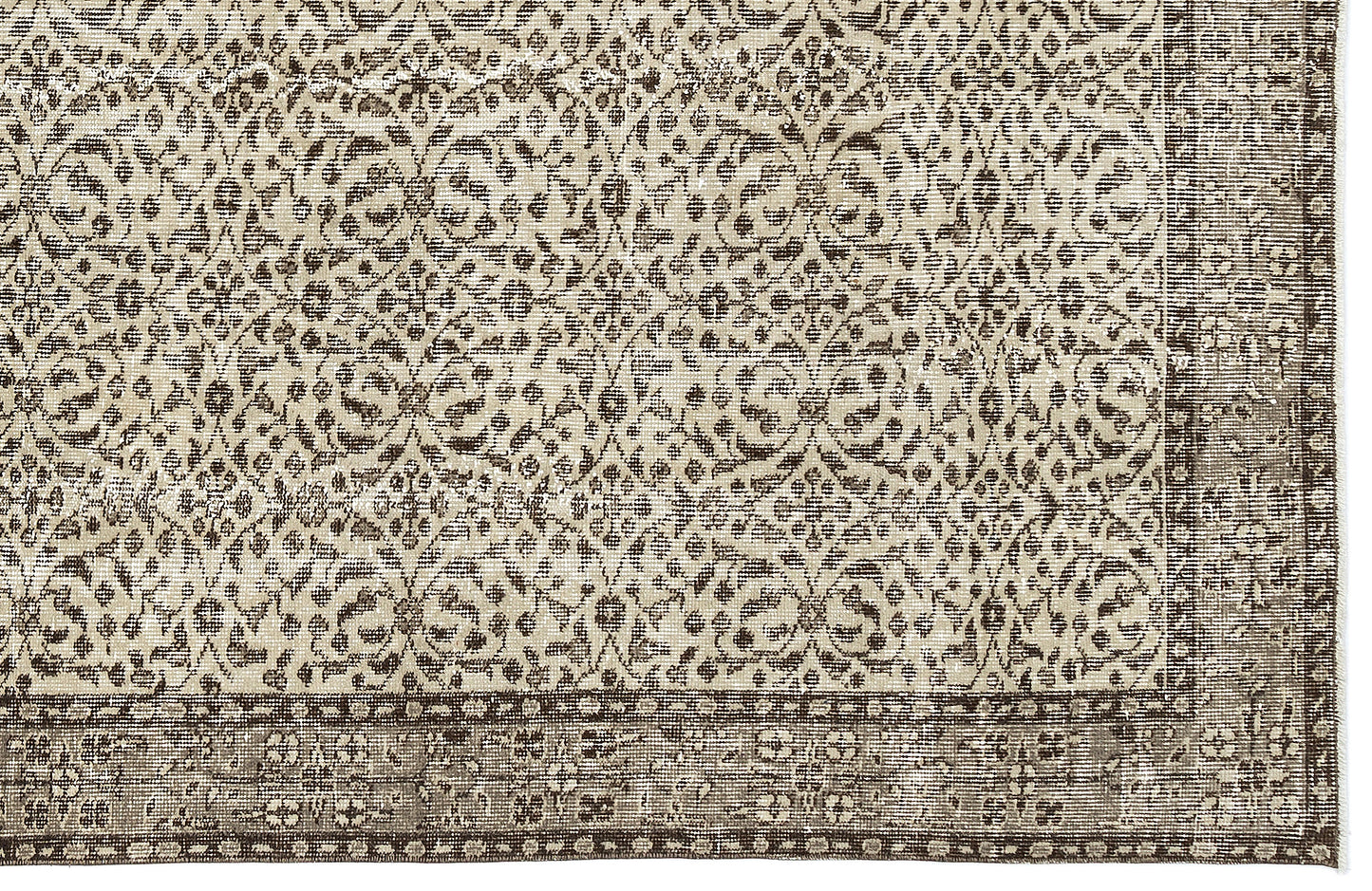 Grusita - Vintage Floral Rug - 5'5 X 9'1