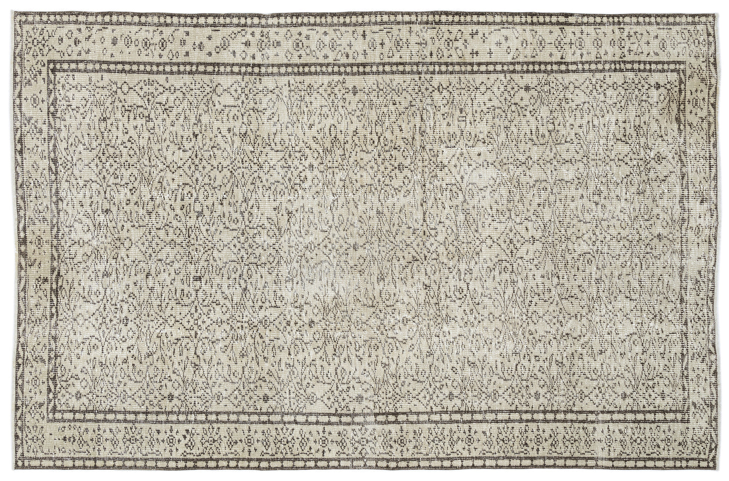 Masula - Vintage Floral Rug - 5'11 X 8'10