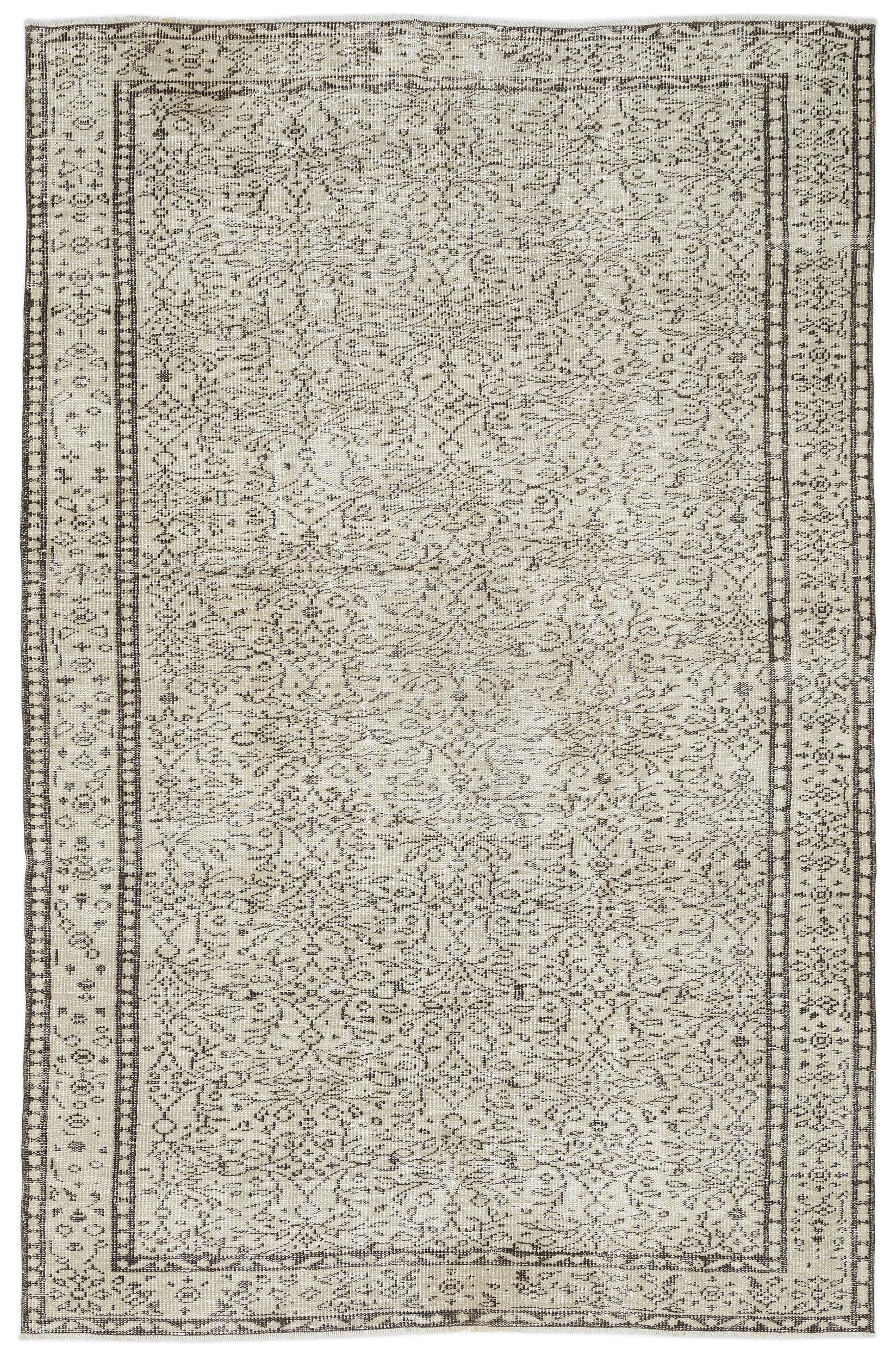 Masula - Vintage Floral Rug - 5'11 X 8'10