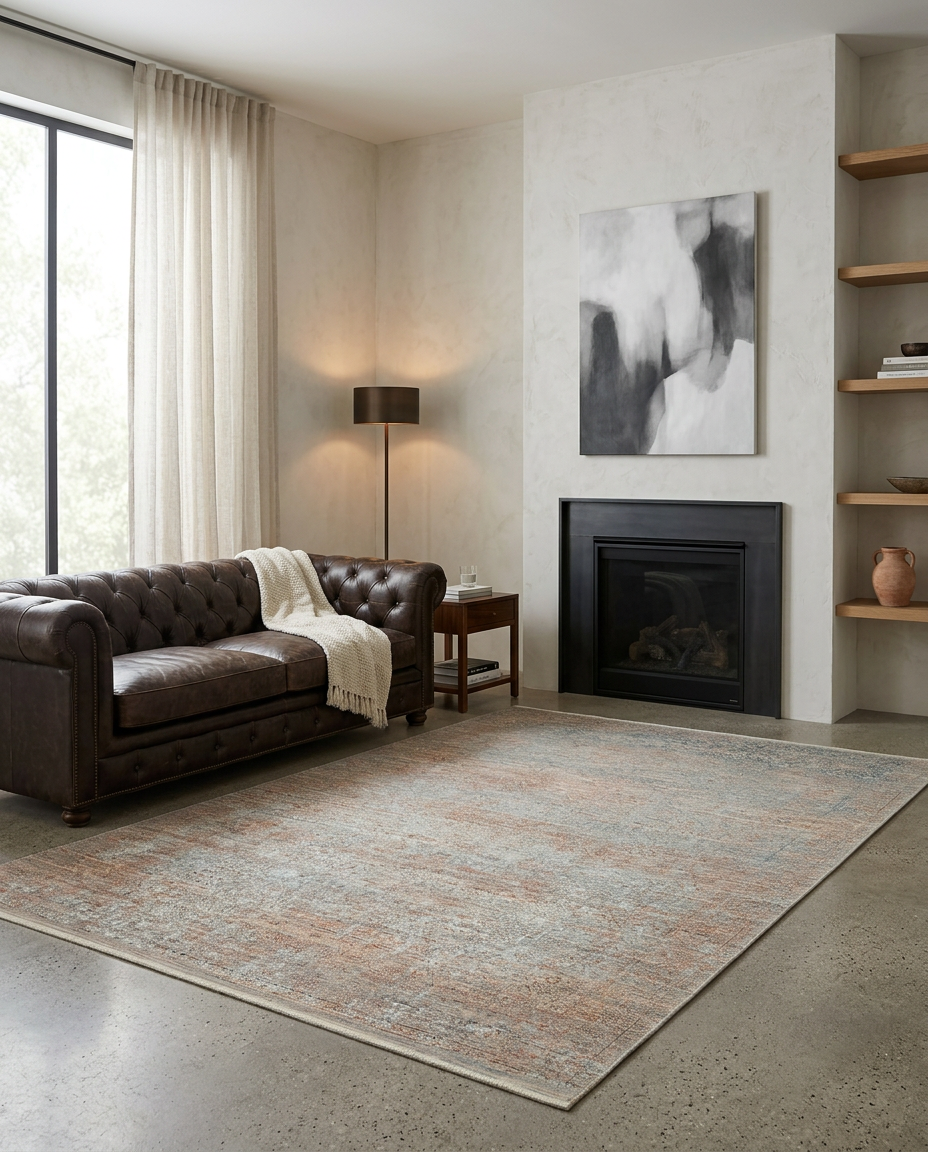 Alpine Slate - Area Rug - LPZ2