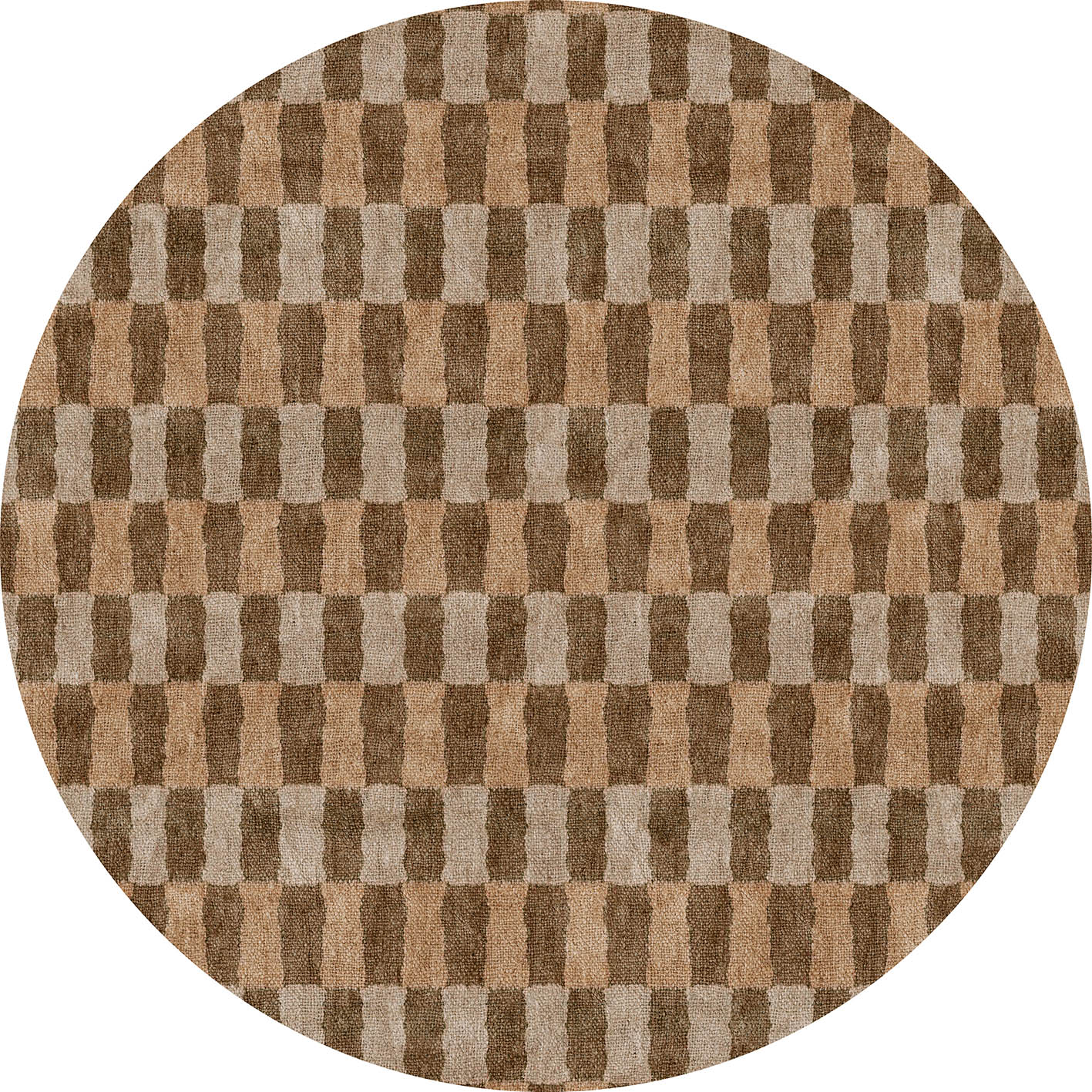 Amber Check - Washable Rug - JRN1091