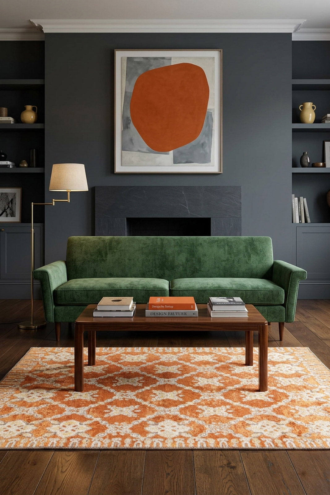 Amber Trellis Area Rug APX1941