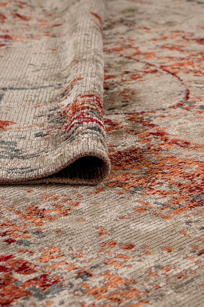 Coral Canvas Area Rug APX1971