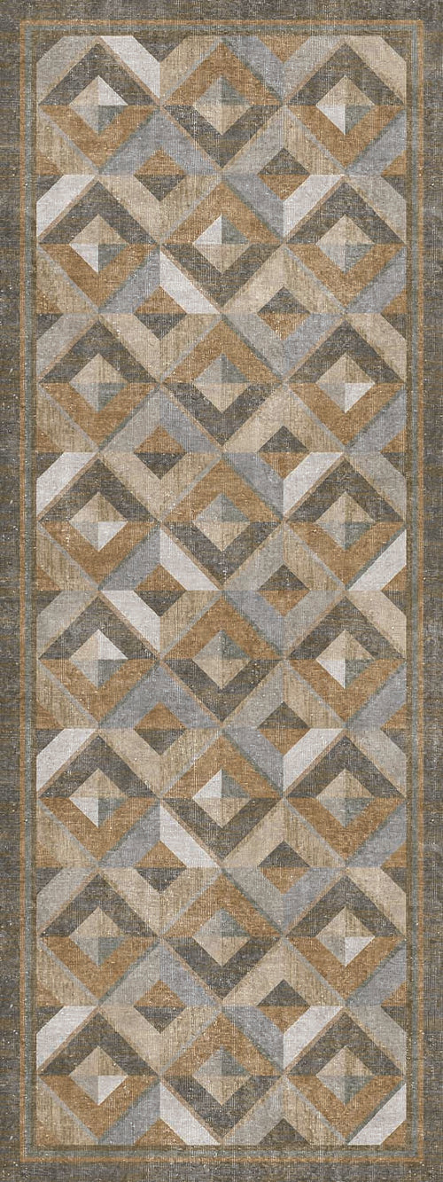 Load image 1 in gallery view. Arrow Mosaic - Washable Rug - JRN1071 (Custom Size)