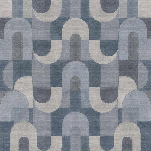 Load image 1 in gallery view. Azure Arcade - Washable Rug - JR7003 (Custom Size)