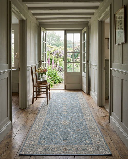 Load image 1 in gallery view. Azure Manor - Washable Rug - JR7009
