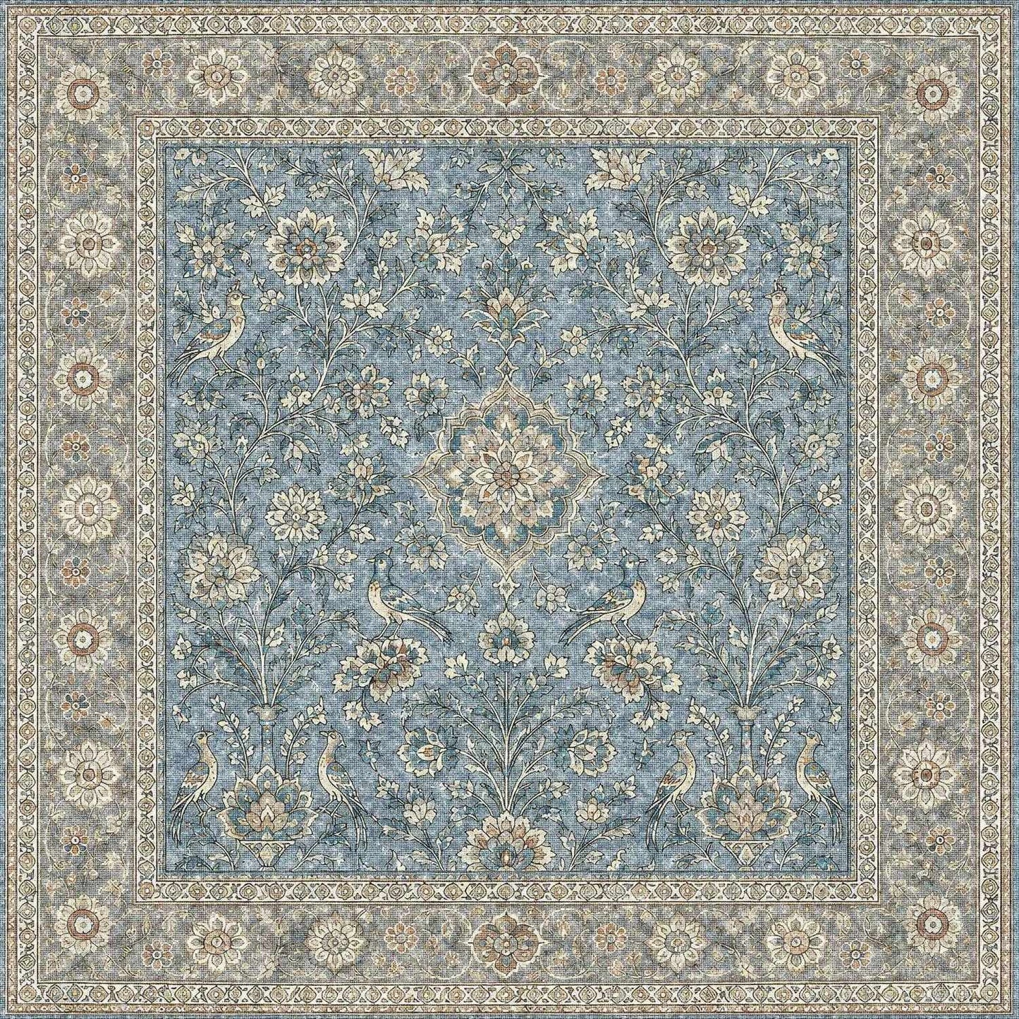 Azure Manor - Washable Rug - JR7009