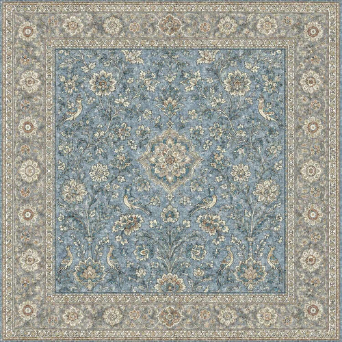 Load image 1 in gallery view. Azure Manor - Washable Rug - JR7009