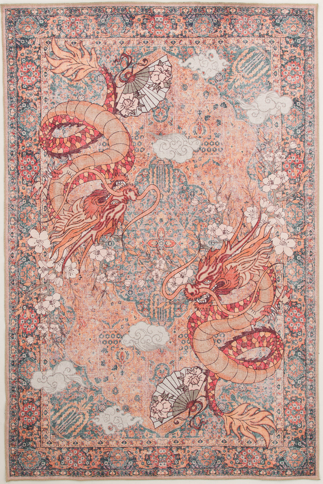 Blazefang Myth Washable Rug JR0049 - Just Rug – JUSTRUG