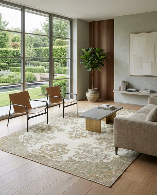 Load image 1 in gallery view. Bofaya - Vintage Medallion Rug - 6'4 X 10'2