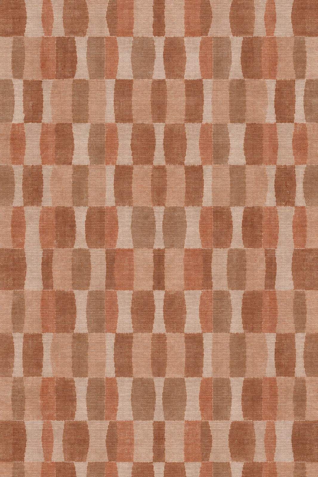 Cinnamon Tiles - Washable Rug - JR7006