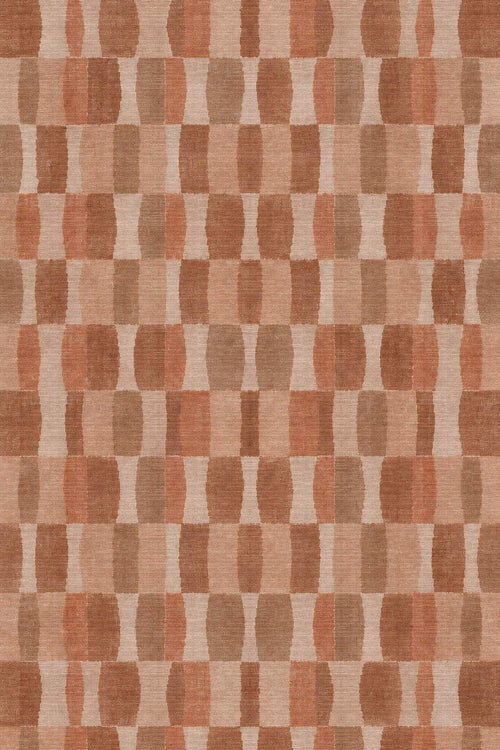 Load image 1 in gallery view. Cinnamon Tiles - Washable Rug - JR7006