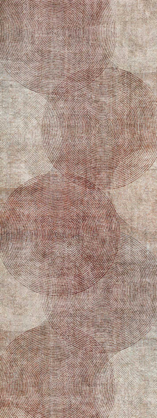 Load image 1 in gallery view. Copper Orbit - Washable Rug - JRN1058