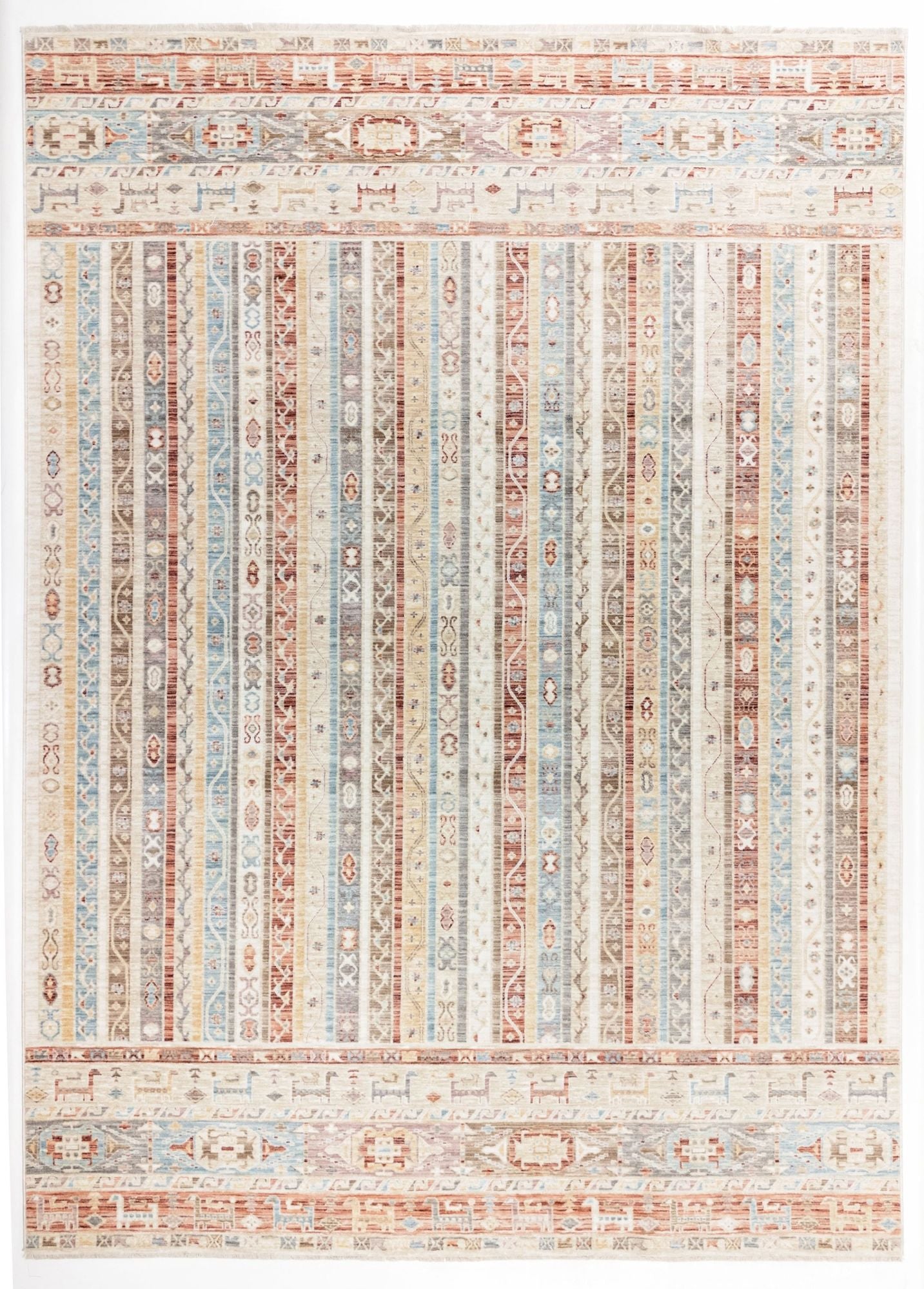 Crimson Stripe - Area Rug - APX2951