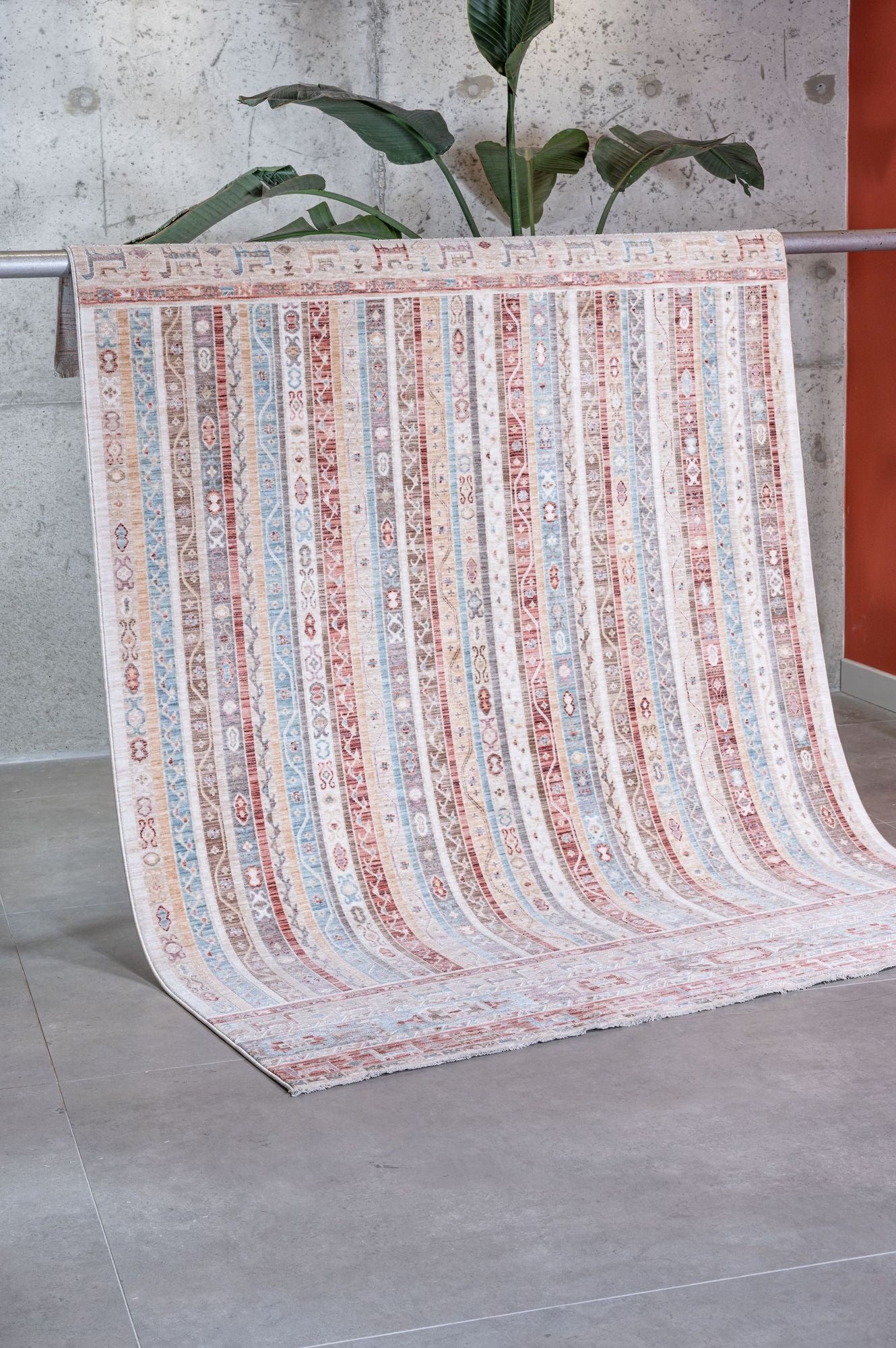 Crimson Stripe - Area Rug - APX2951