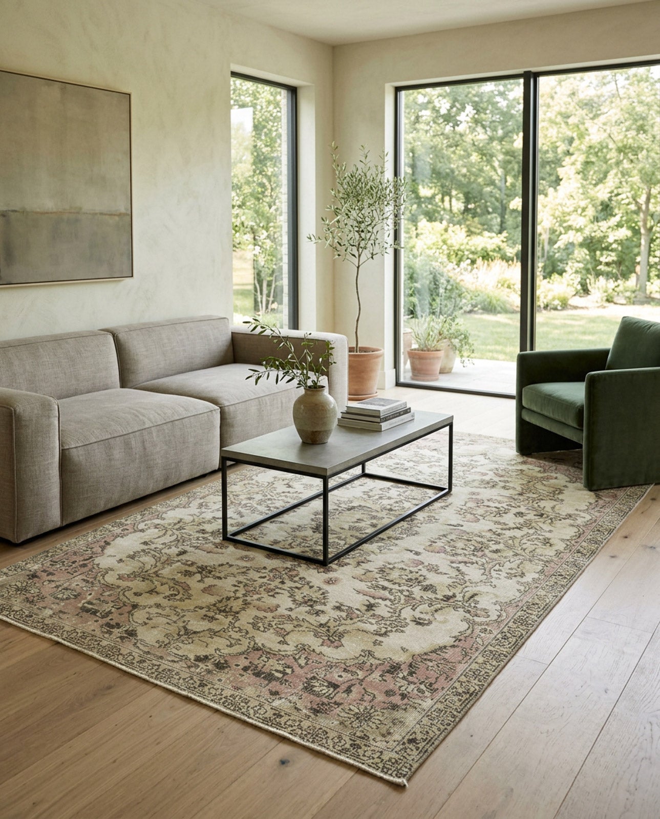 Cutaar - Vintage Medallion Rug - 5'8 X 9'1