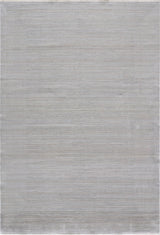 The Essential Weave Modern Grey Rug - EW2836 (Outlet) US is a large, rectangular light gray minimalist rug with a subtle textured pattern and smooth surface, featuring a simple, decoration-free design.