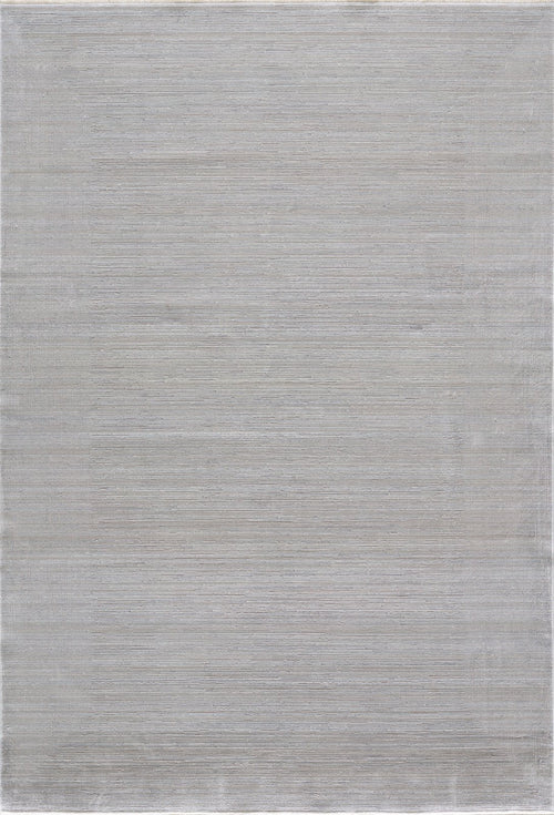 Load image 1 in gallery view. The Essential Weave Modern Grey Rug - EW2836 (Outlet) US is a large, rectangular light gray minimalist rug with a subtle textured pattern and smooth surface, featuring a simple, decoration-free design.