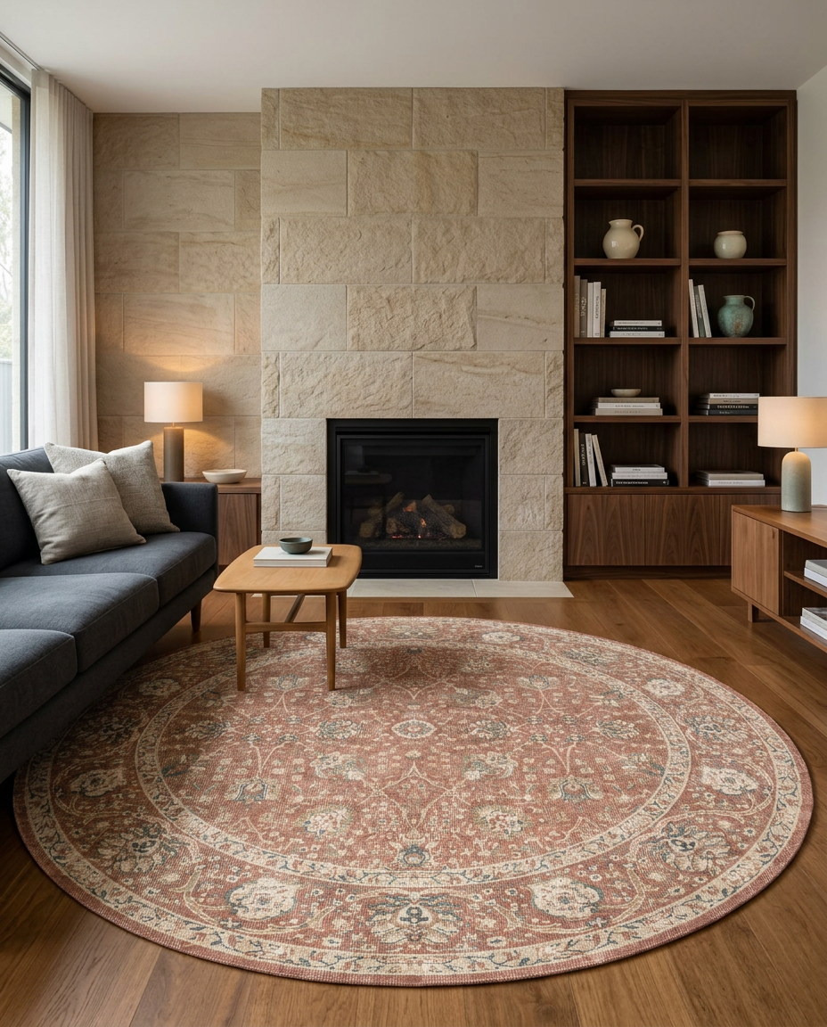 Sienna Vine - Washable Rug - JRN1140