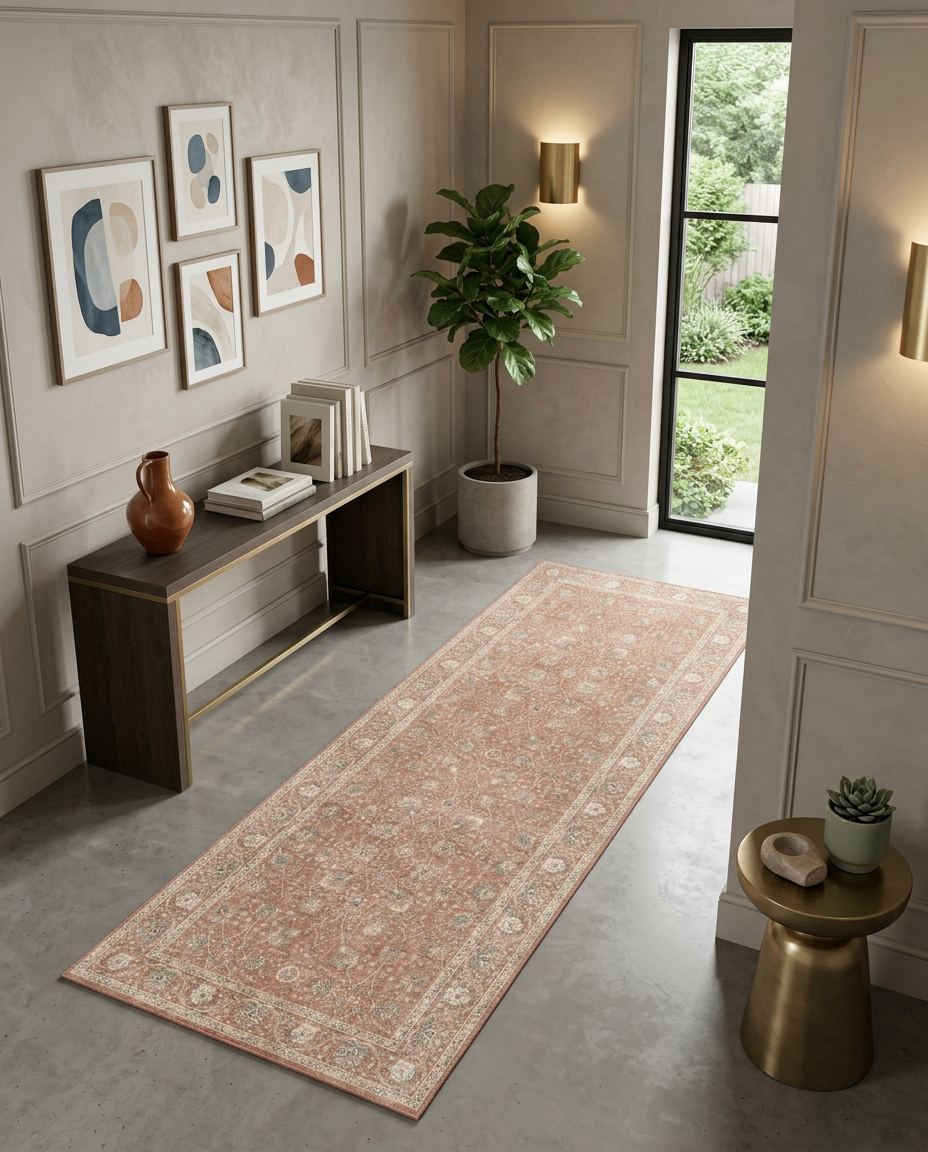 Sienna Vine - Washable Rug - JRN1140