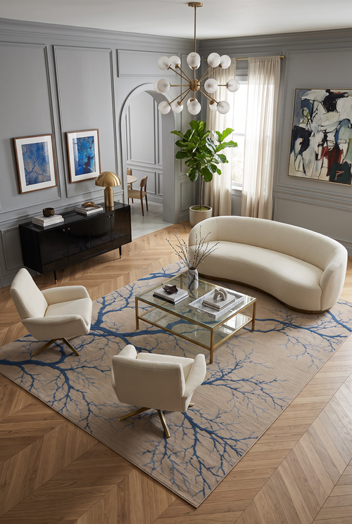 Load image 1 in gallery view. Bare Canopy - Washable Rug - JRS36