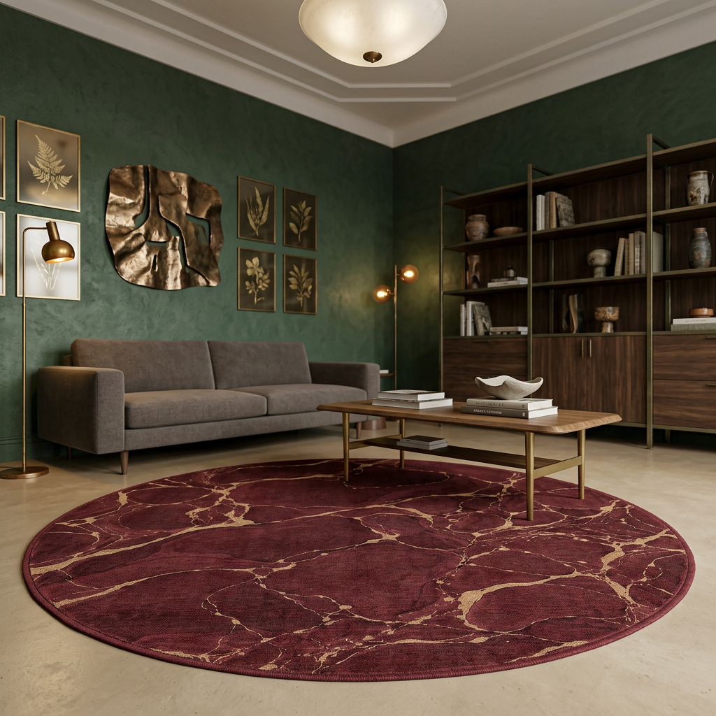 Gilded Vein - Washable Rug - JRS40
