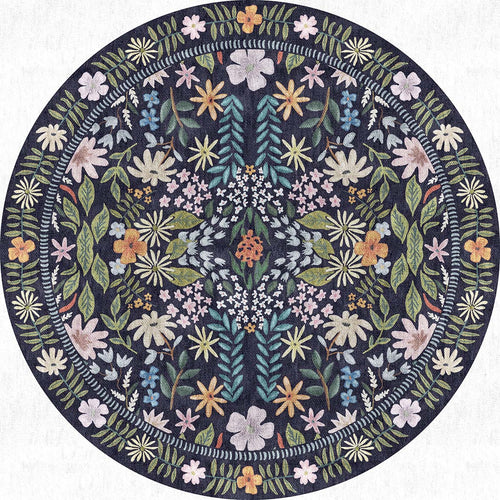 Load image 1 in gallery view. Forest Garden - Washable Rug - JRN1074