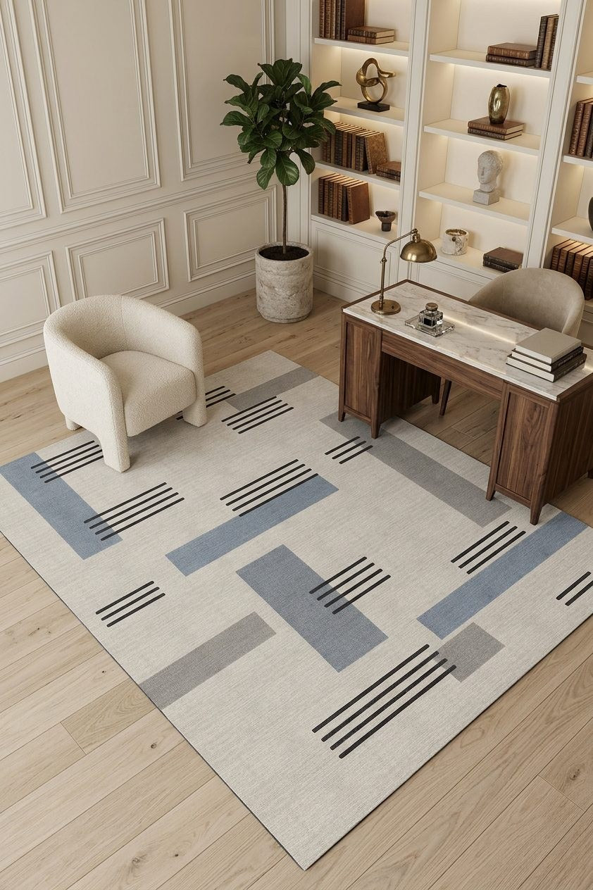 Frost Cipher - Washable Rug - JR7000 (Custom Size)