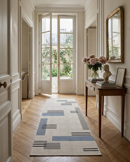 Load image 1 in gallery view. Frost Cipher - Washable Rug - JR7000 (Custom Size)
