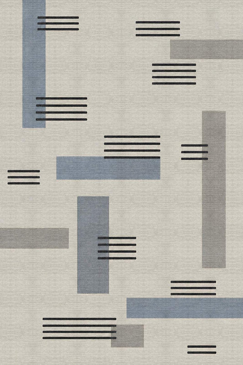 Load image 1 in gallery view. Frost Cipher - Washable Rug - JR7000 (Custom Size)