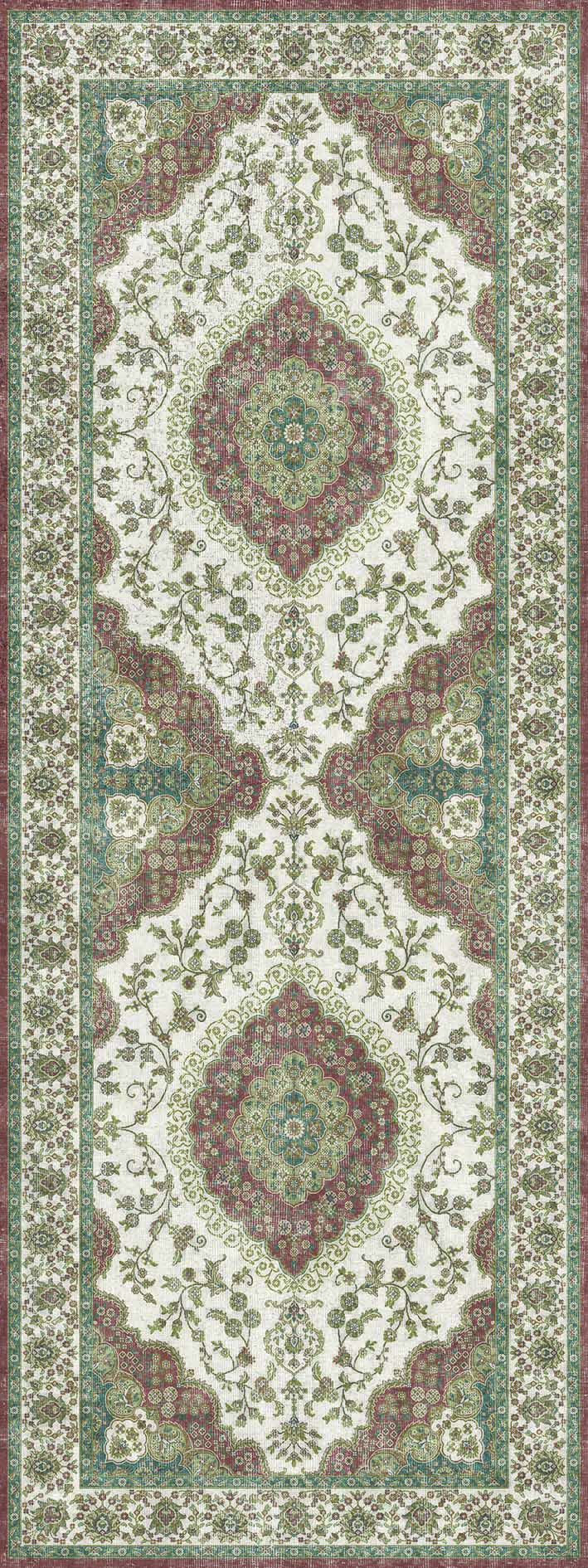 Ivory Crown - Washable Rug - JRN1088