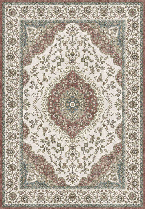 Load image 1 in gallery view. Ivory Crown - Washable Rug - JRN1088