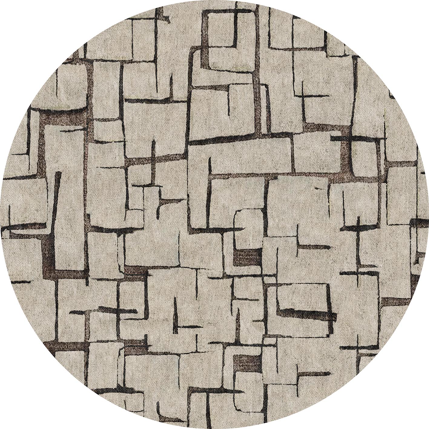 Ivory Sketch - Washable Rug - JRN1077