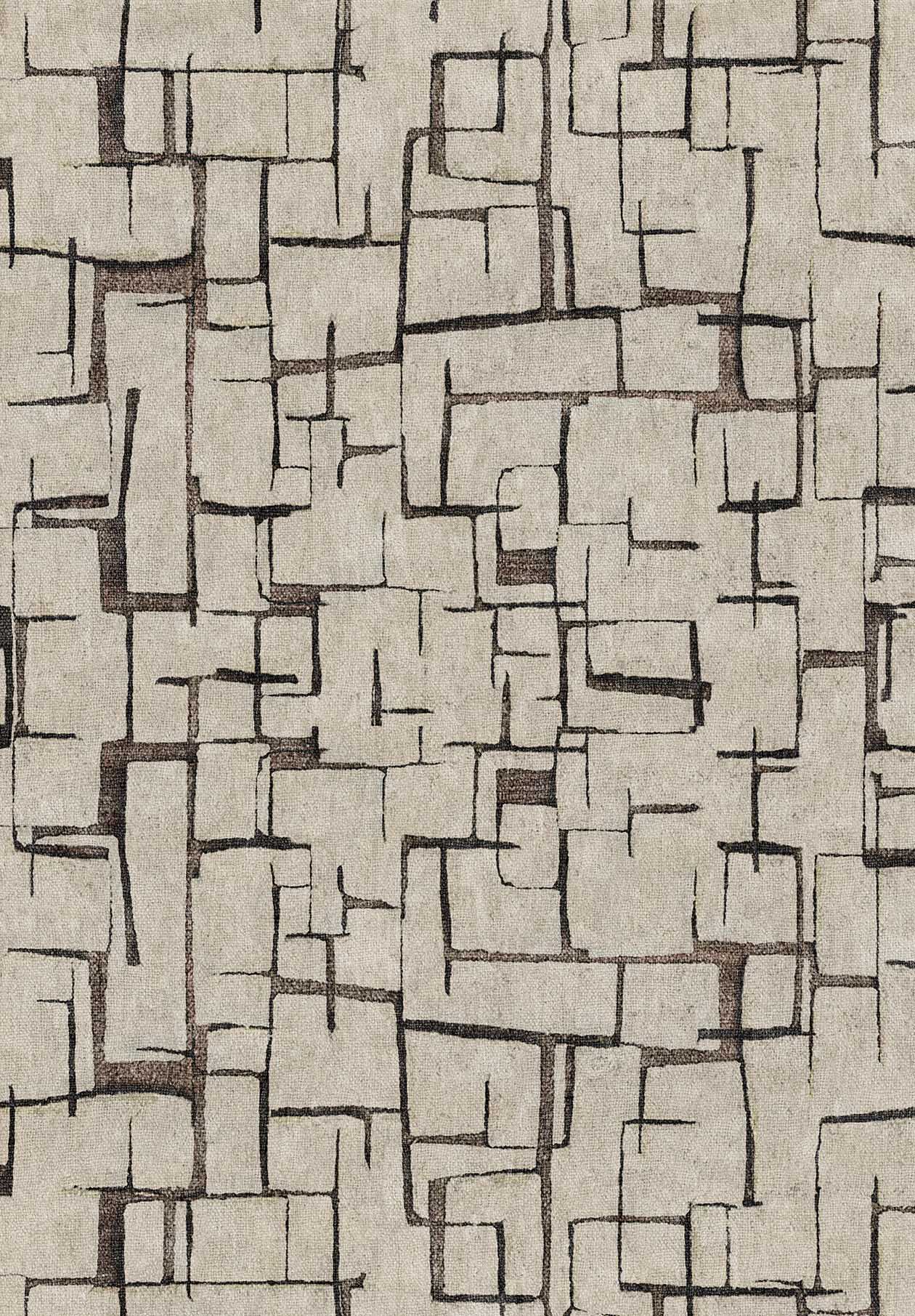 Ivory Sketch - Washable Rug - JRN1077