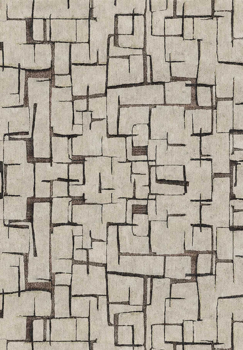 Load image 1 in gallery view. Ivory Sketch - Washable Rug - JRN1077